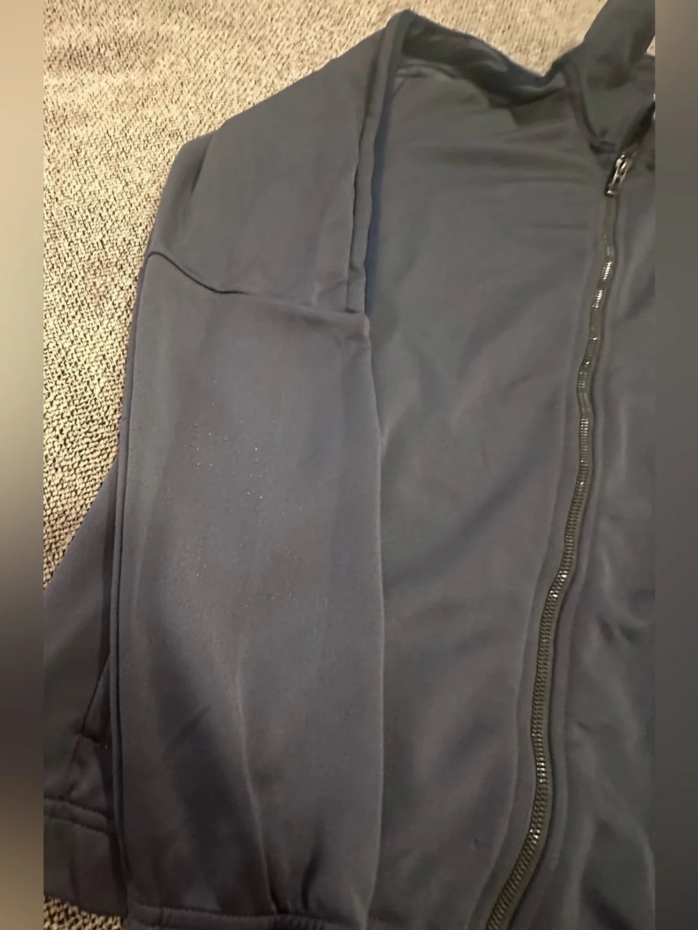 Adidas Navy blue track jacket